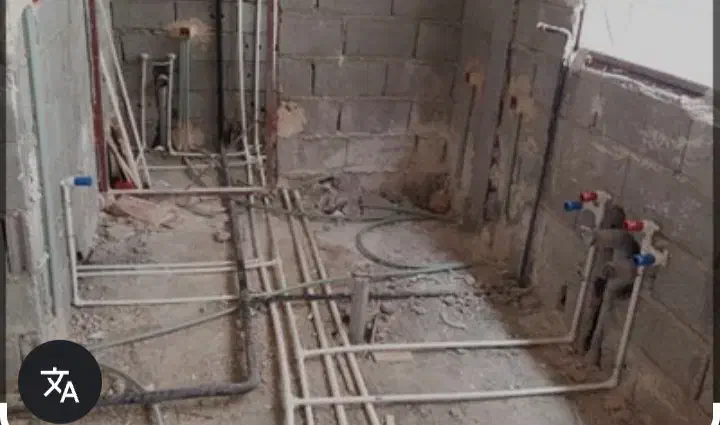 لوله کشی مهندسی  تاسیسات آب|خدمات پیشه و مهارت|دوگنبدان, |دیوار