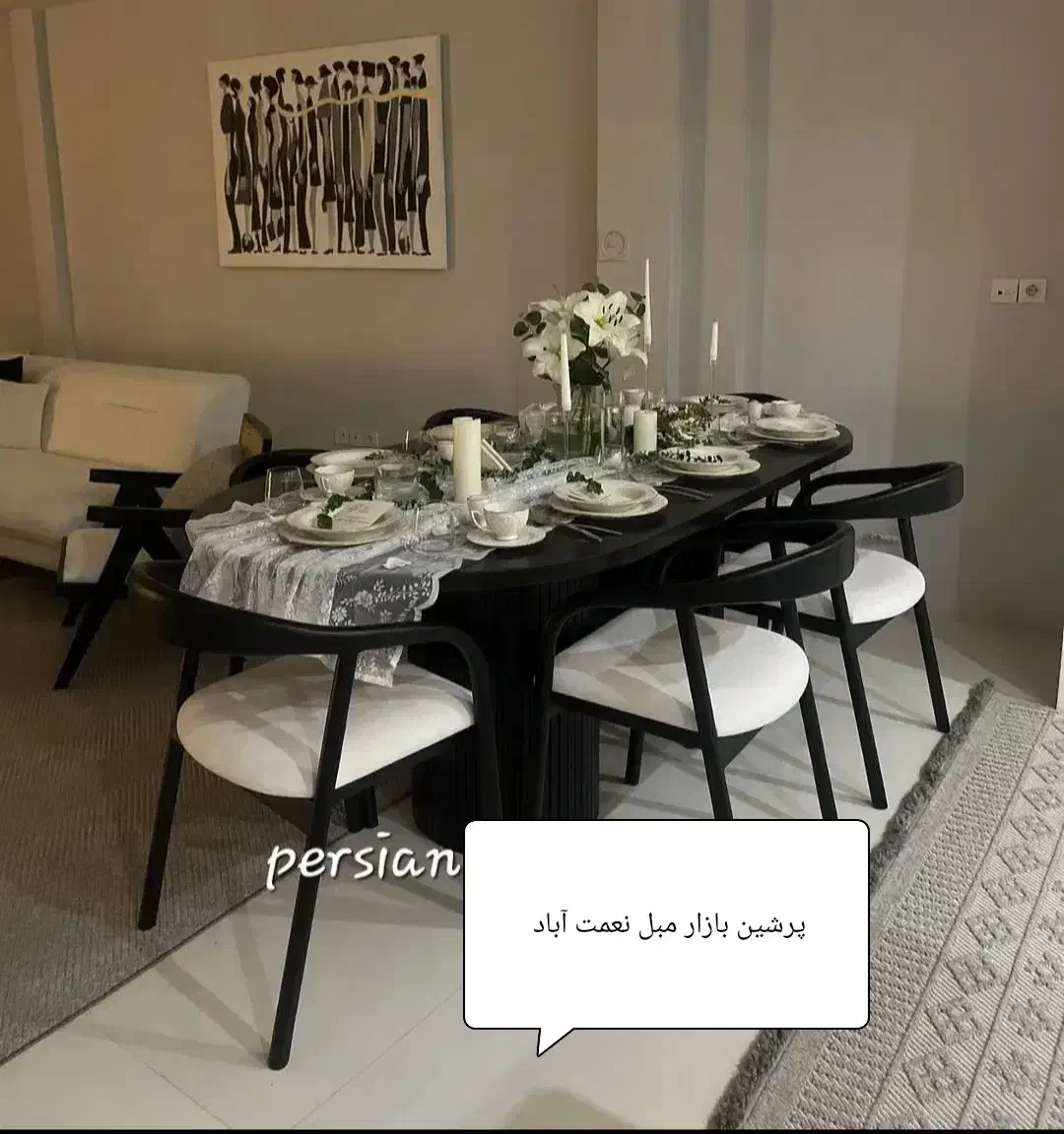 چستر میز ناهارخوران و صندلی|میز و صندلی غذاخوری|تهران, نعمتآباد|دیوار