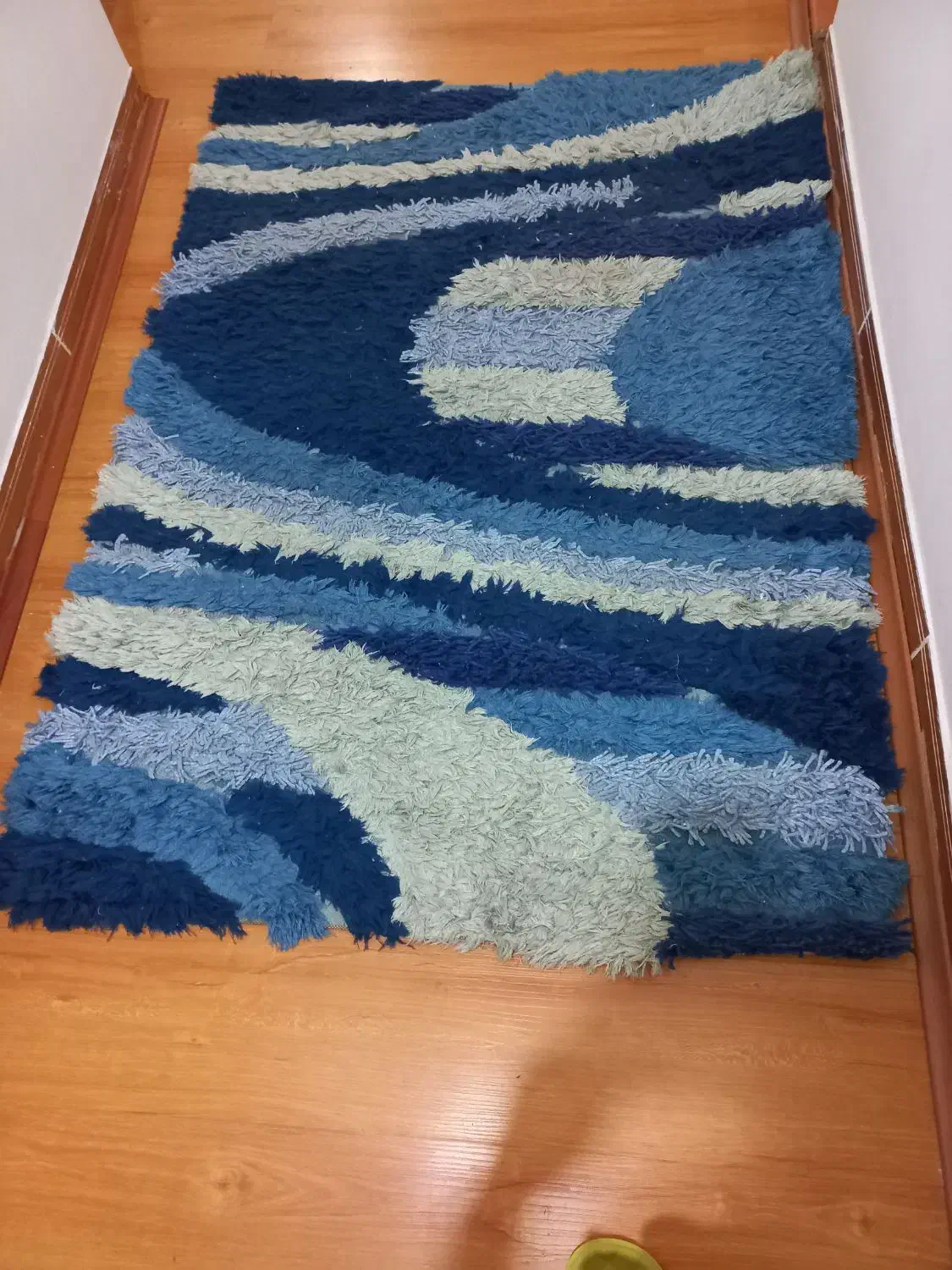 فرش یک در یک و نیم|فرش|ساری, |دیوار