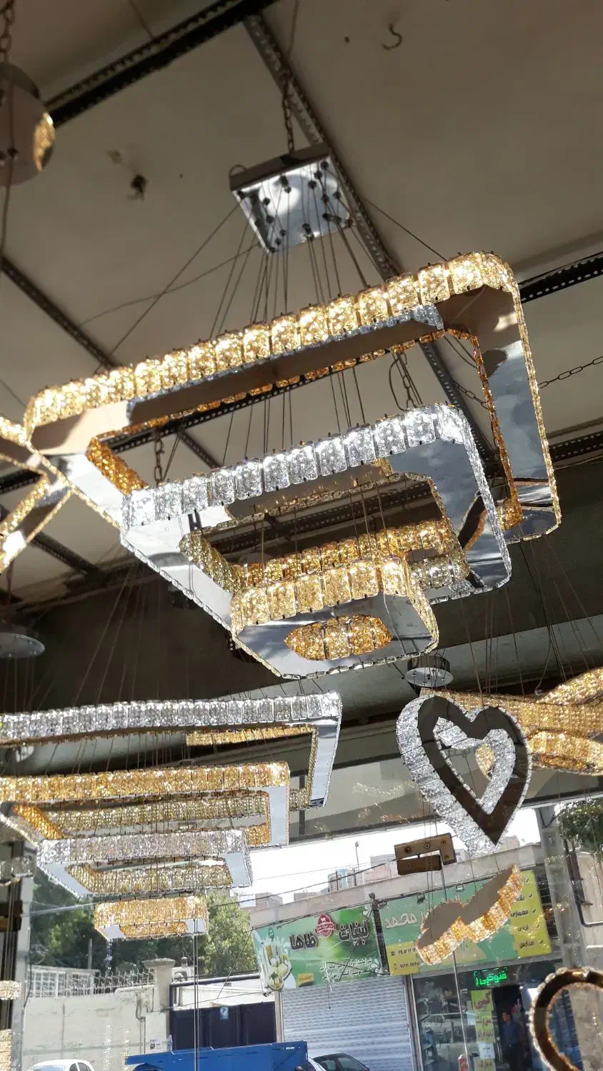 فروش انواع لوستر.باگارانتی|لوستر و چراغ آویز|کرج, حصارک بالا|دیوار