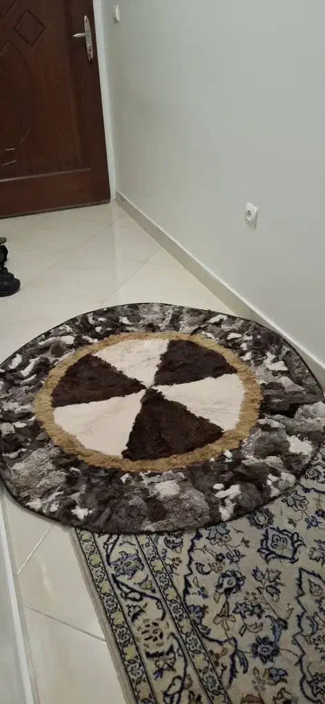 فرش پوست قطر ۱۲۰|فرش|تهران, هاشمی|دیوار