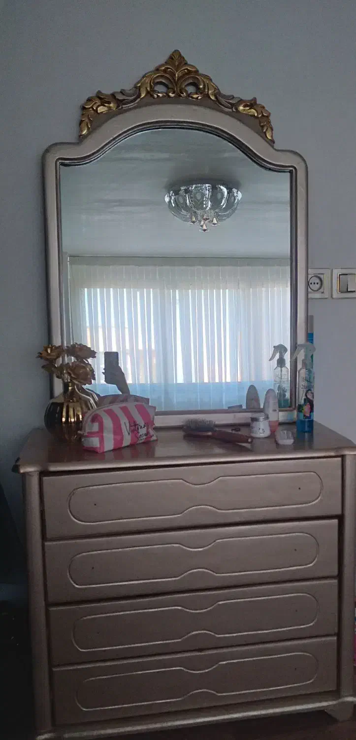 سرویس خواب دونفره با تشک|تخت و سرویس خواب|مرند, |دیوار