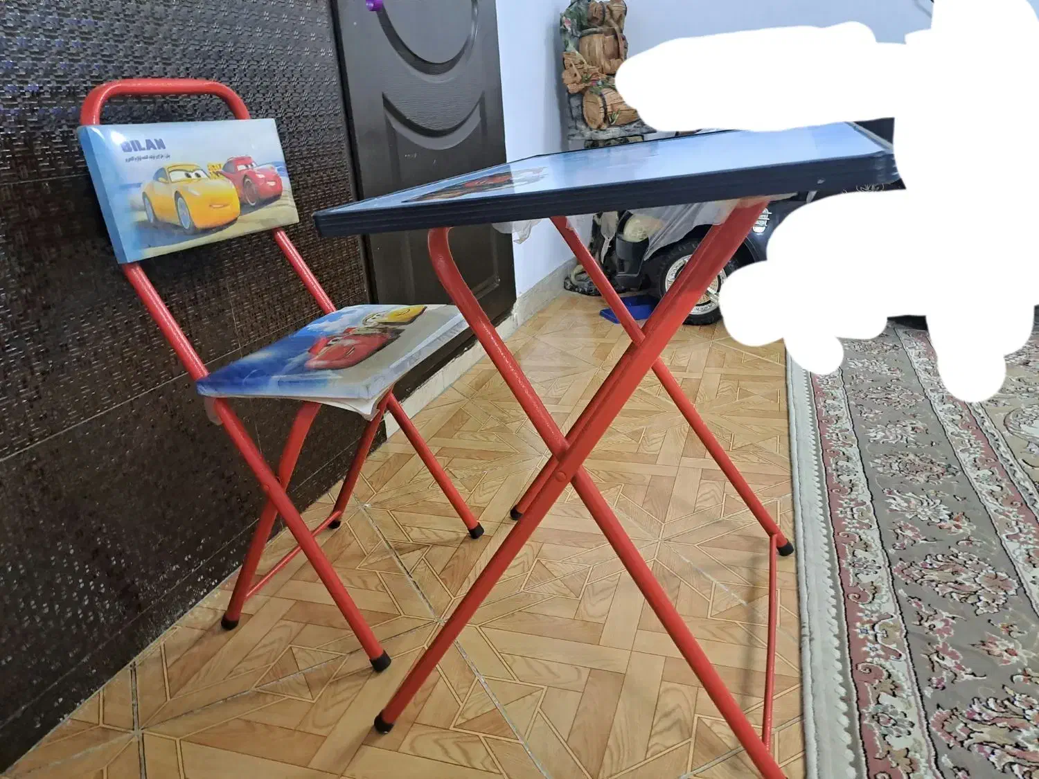 میز و صندلی تحریر تاشو مدل مک کوئین ( وایت بردی )|میز تحریر و کامپیوتر|ورامین, ورامین|دیوار