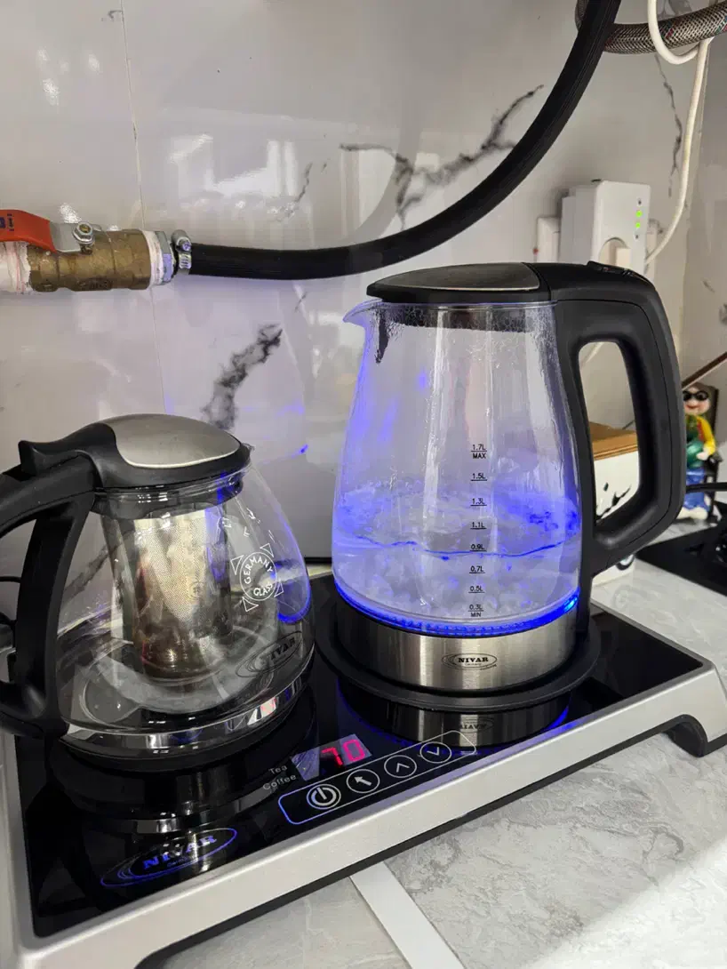 چای ساز کاملا نو|سماور، چای‌ساز، قهوه‌ساز|قزوین, |دیوار