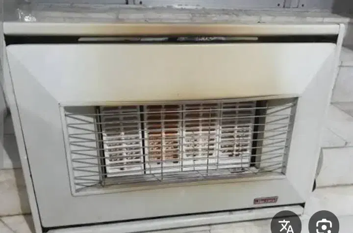 بخاری دیواری بدون دود کش آجری مدل آبسال|بخاری، هیتر، شومینه|رشت, جانبازان|دیوار