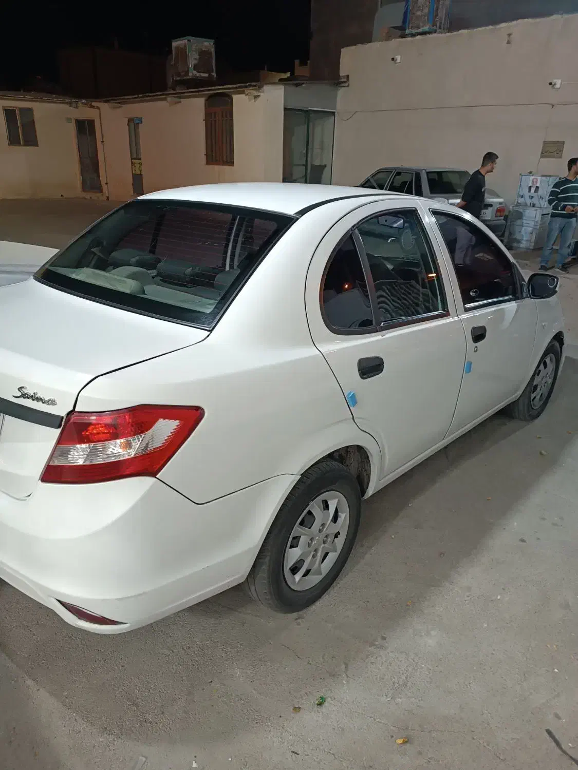 ساینا بدون رنگ دوگانه CNG|خودرو سواری و وانت|سرخه, |دیوار