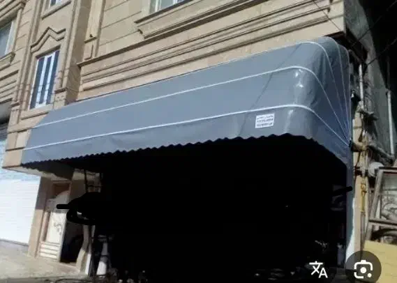 سایبان کالسکه ای رنگ طوسی|فروشگاه و مغازه|آستارا, |دیوار