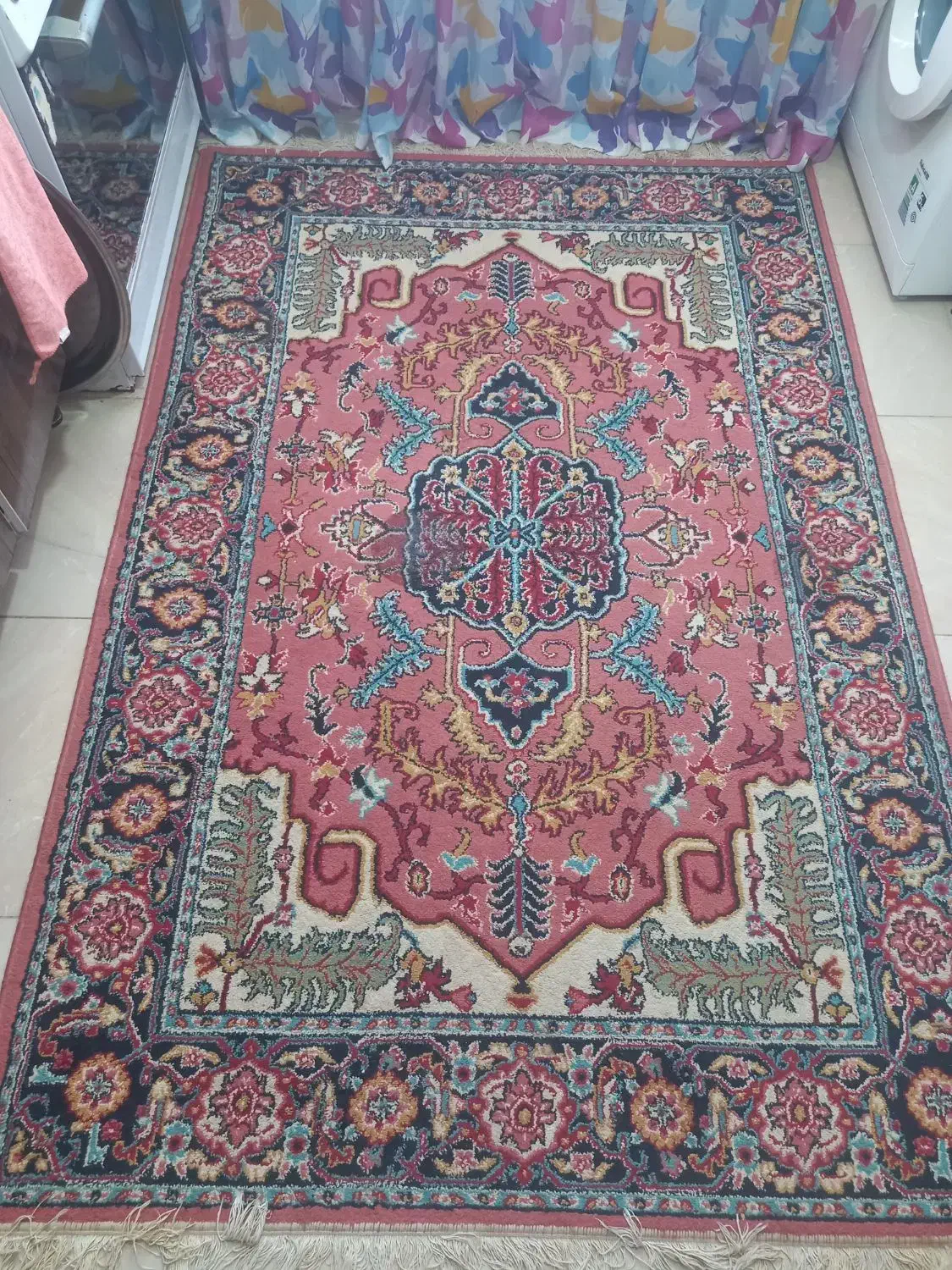 گلیم ۴ متری با نقش زیبا|گلیم، جاجیم، گبه|قزوین, |دیوار