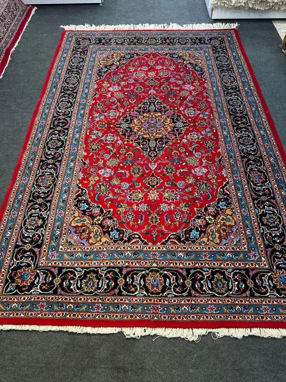 قالی تک ۶ متر دستباف کاشمر|فرش|کاشمر, |دیوار