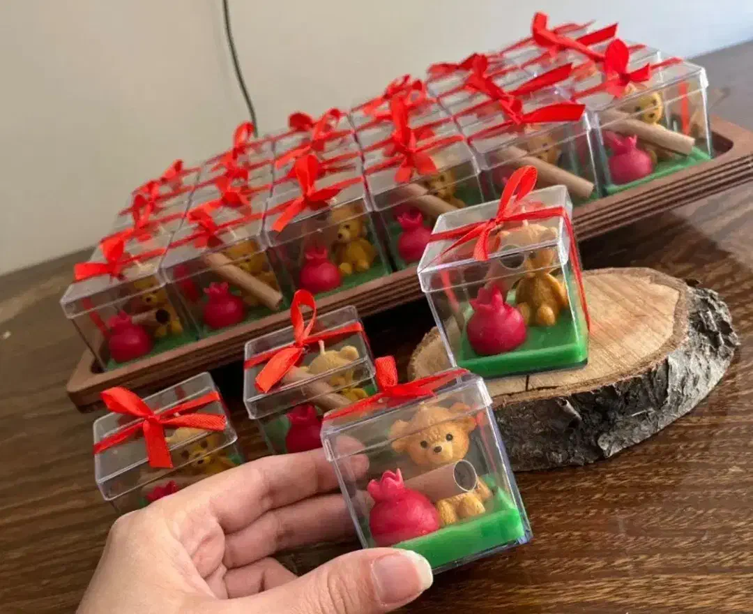 شمع یلدایی گیفت یلدایی دانش آموز باکس گل روز مادر|صنایع دستی و سایر لوازم تزئینی|شاهین‌شهر, شهرک سایت|دیوار