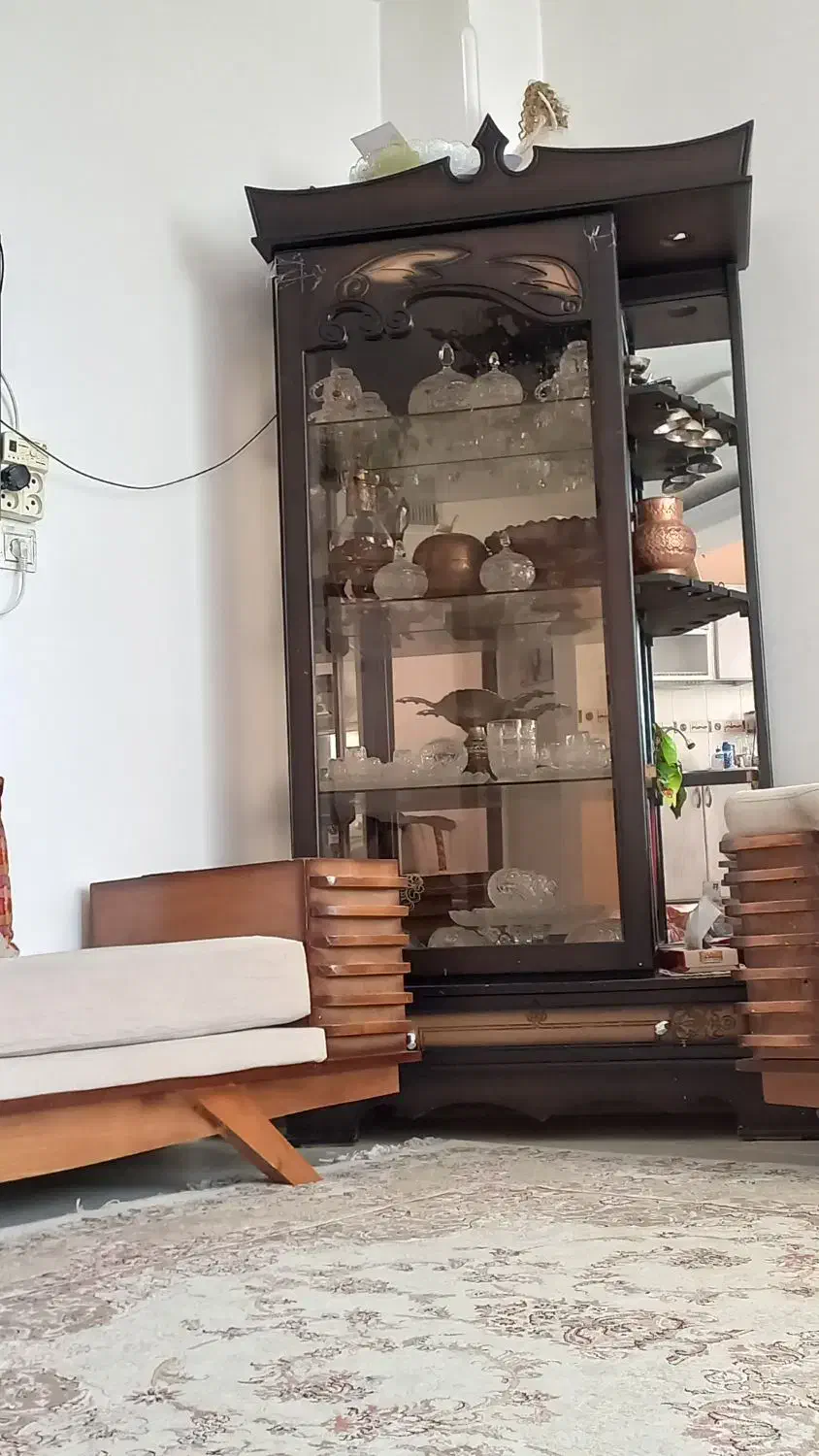 بوفه پشت اینه دار|بوفه، ویترین، کنسول|شاهرود, |دیوار