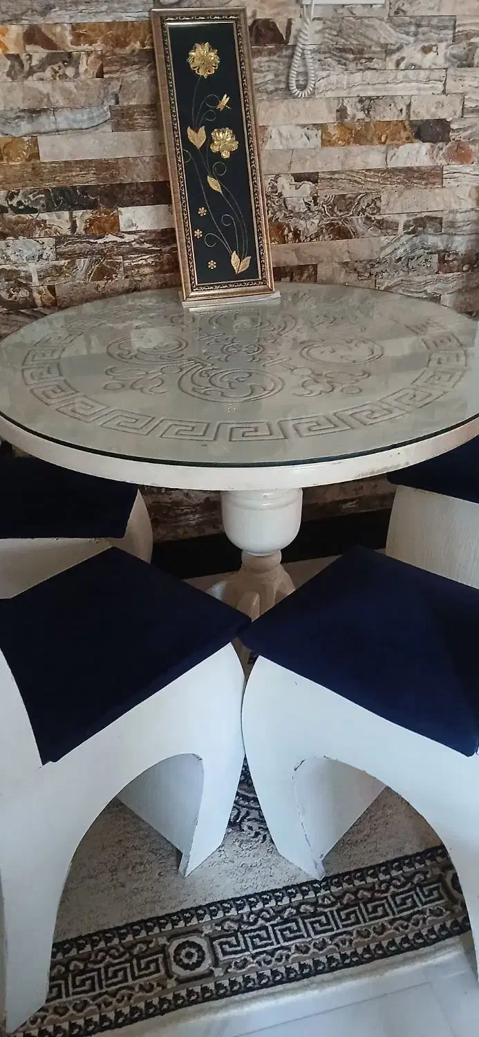 ناهارخوری ۴نفره|میز و صندلی غذاخوری|کلاردشت, |دیوار