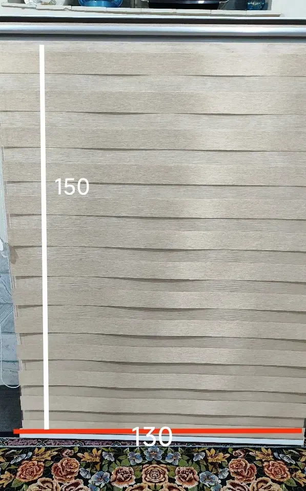 پرده زبرا|پرده، رانر، رومیزی|گلپایگان, |دیوار