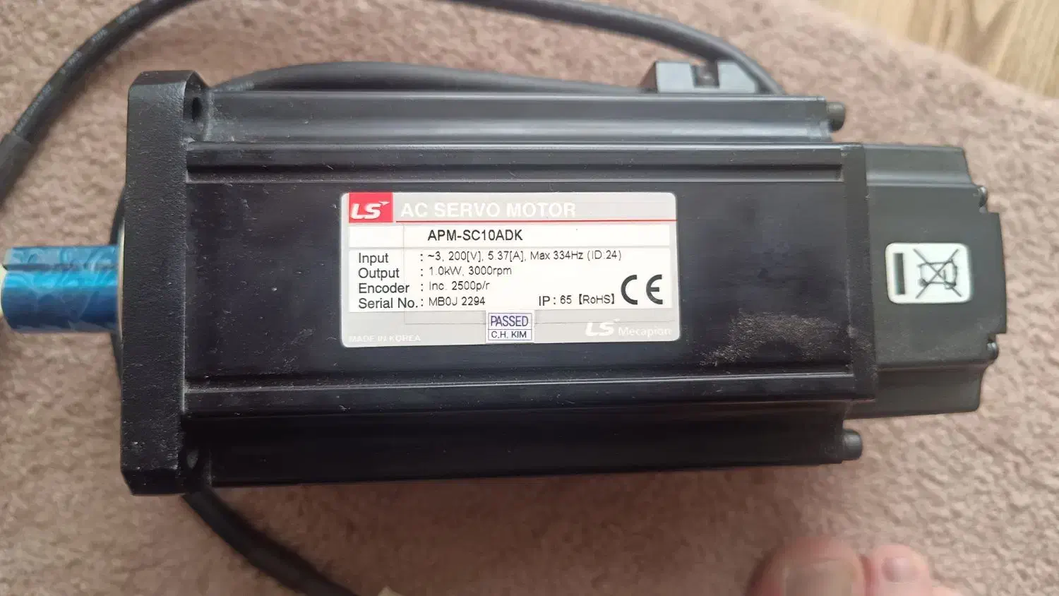 servo motor سروموتور mecapion|ماشینآلات صنعتی|تهران, امام خمینی|دیوار