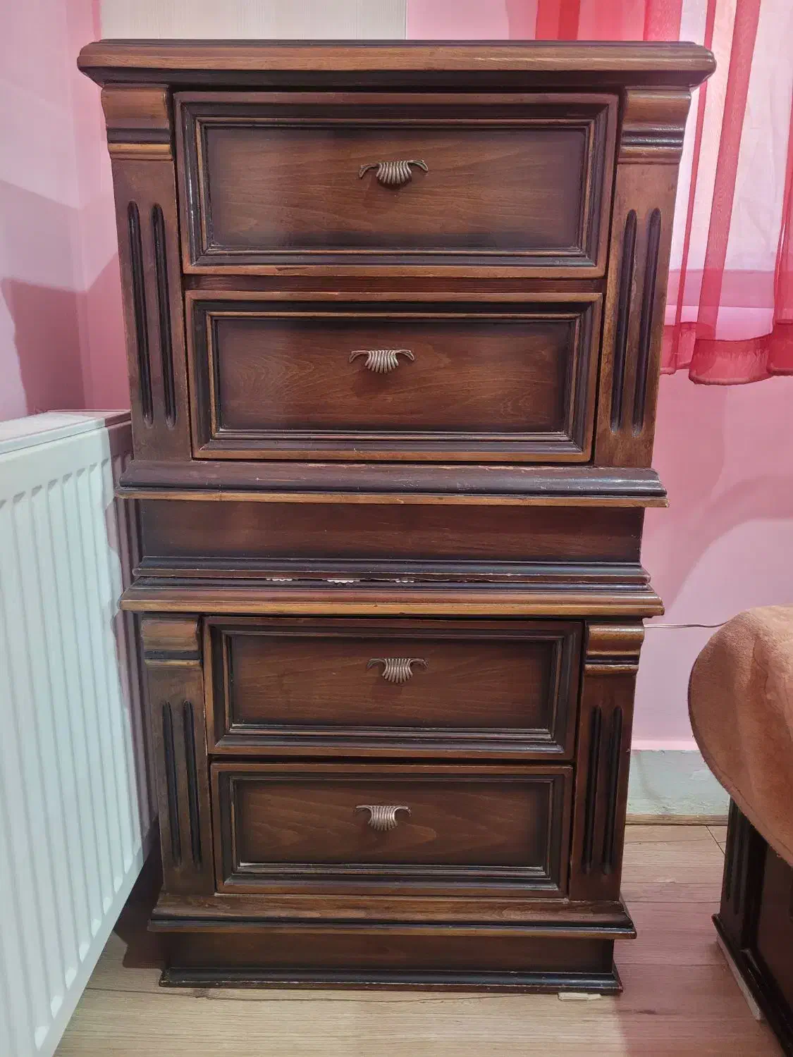 فروش سرویس خواب چوب اصل بدون روکش|تخت و سرویس خواب|سبزوار, همت|دیوار