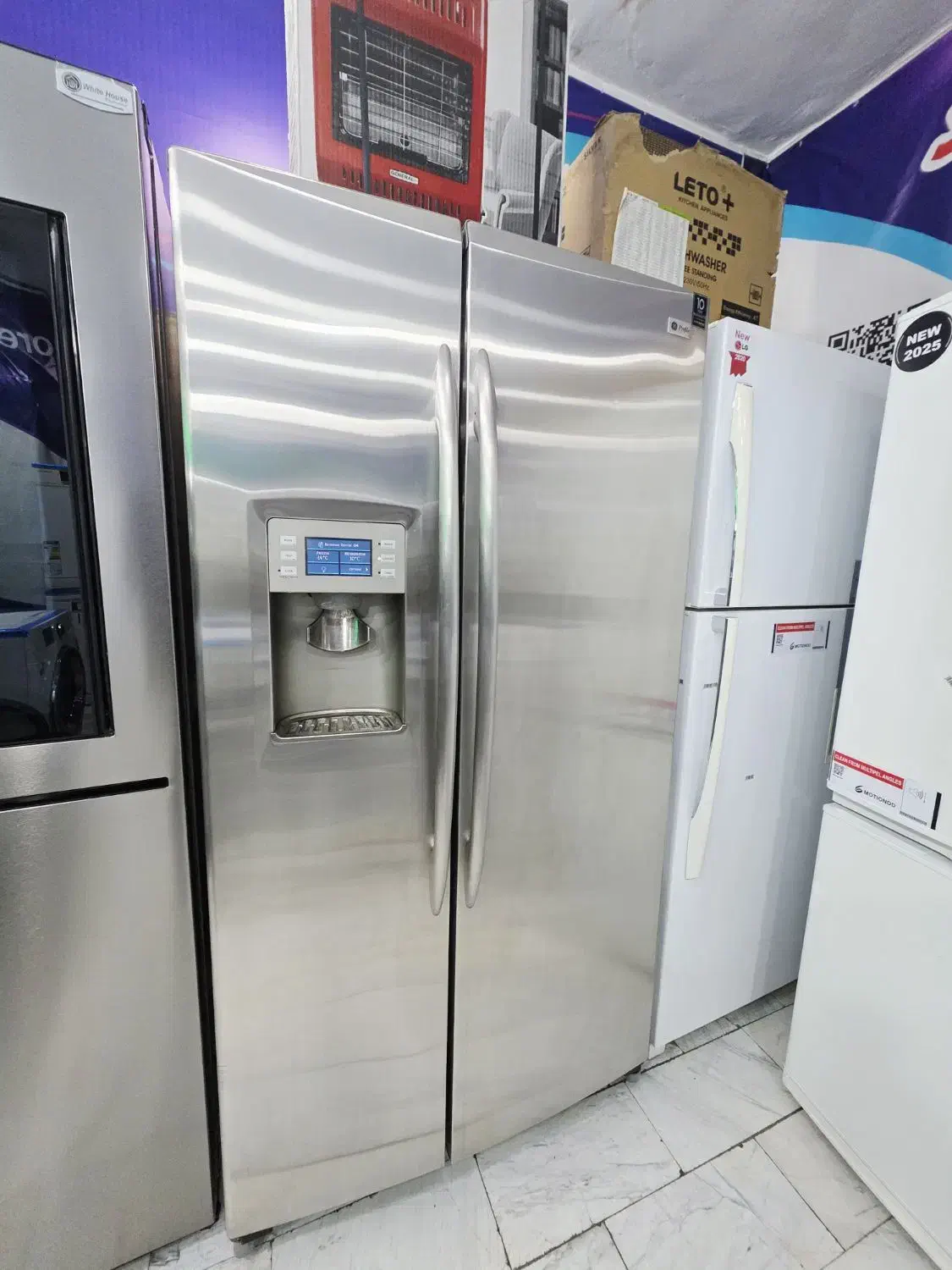 یخچال ساید 34 فوت جنرال الکتریک آمریکایی در حد نو|یخچال و فریزر|تهران, هاشمآباد|دیوار