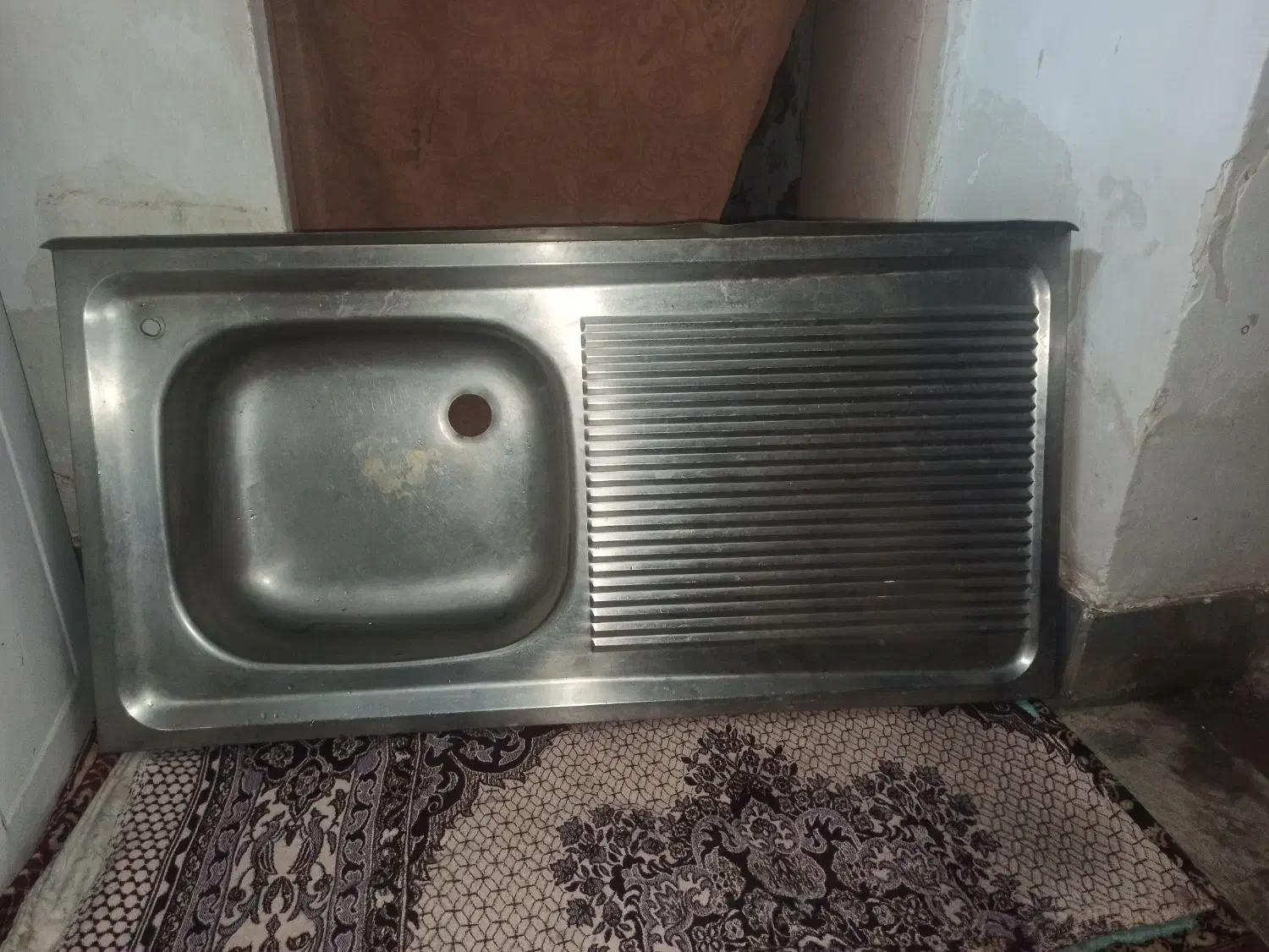 سینک ظرف شویی|آب‌چکان و نظم‌دهنده ظروف|مرند, |دیوار