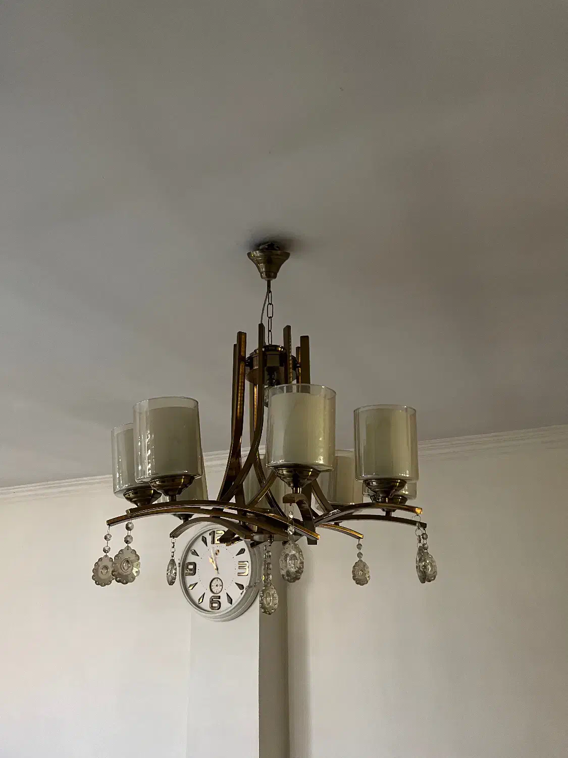 لوستر ۸تایی شیک و نو|لوستر و چراغ آویز|فردیس, طالقانی|دیوار