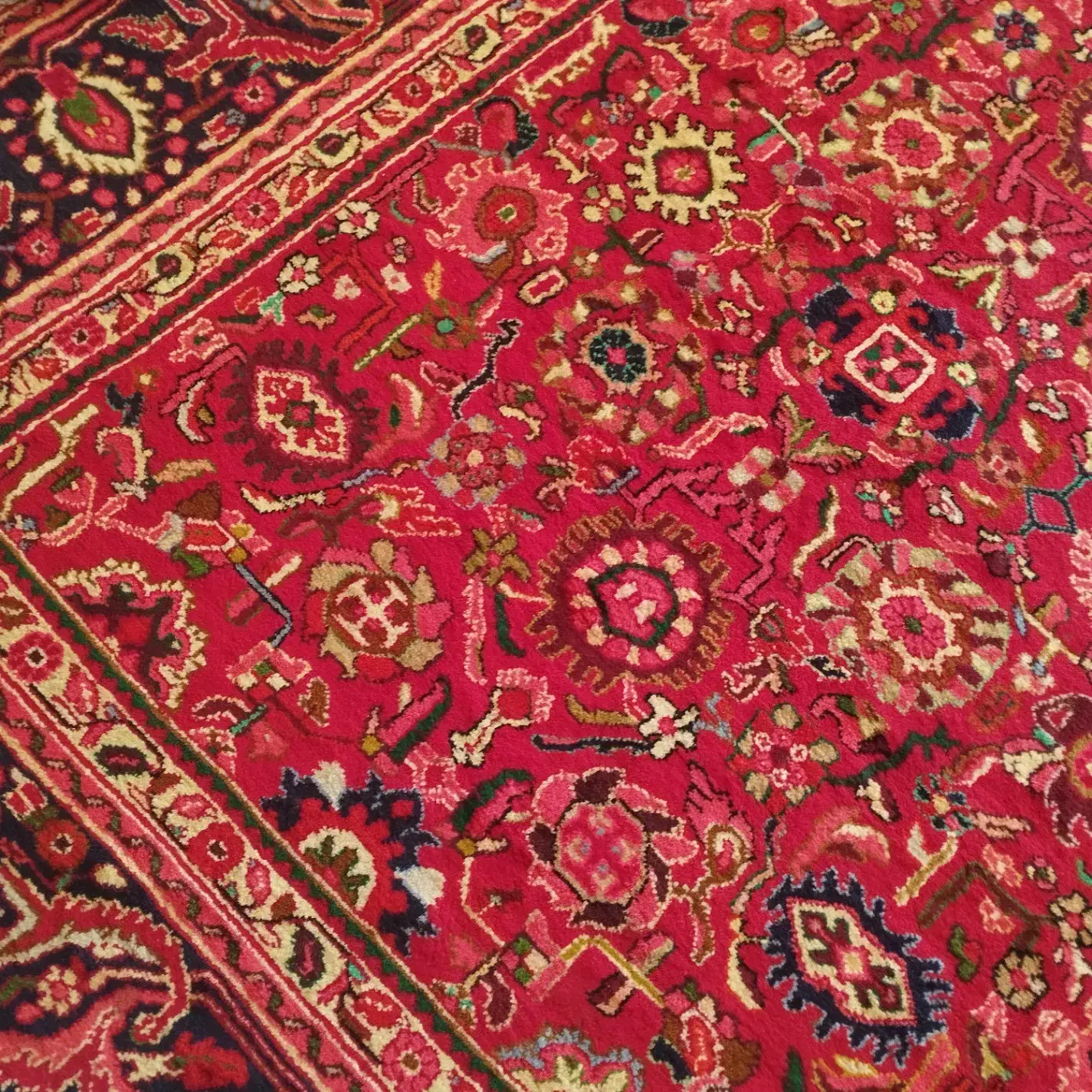 قالی دستبافت کسب|فرش|ملایر, |دیوار