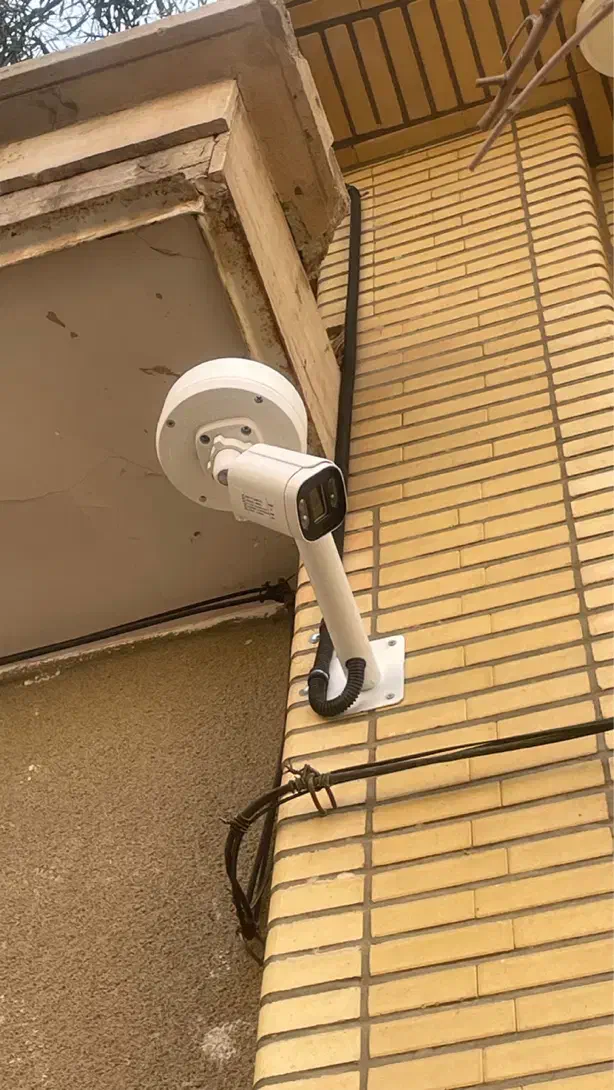 دوربین ip|دوربین مداربسته|قم, چهل درخت‎|دیوار