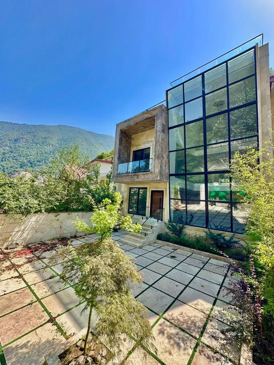 تریبلکس 500متری استخر داخلی دل جنگل|فروش خانه و ویلا|چمستان, |دیوار