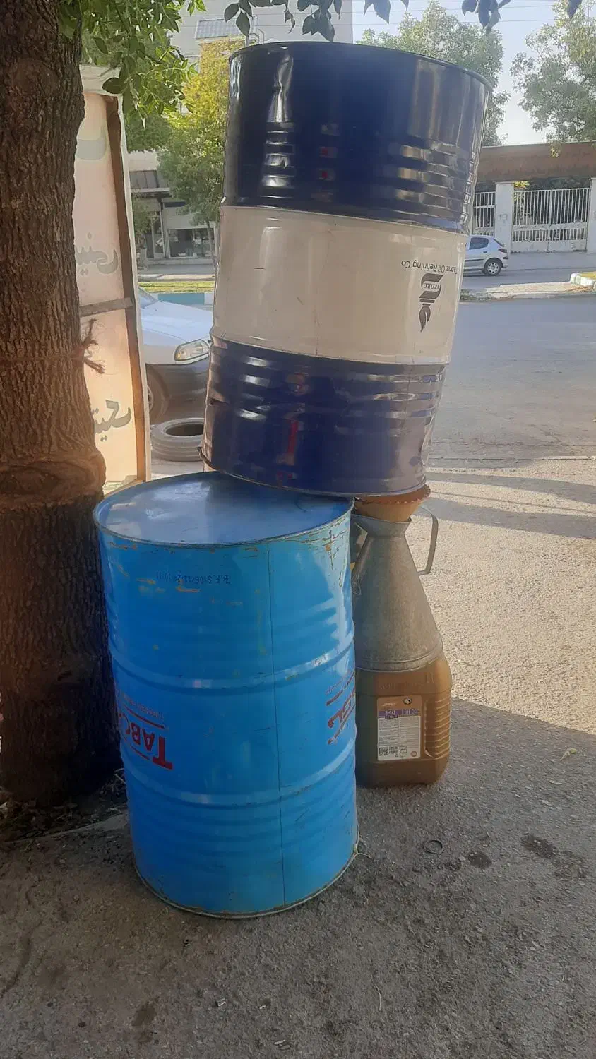 بشکه خالی جای روغن نونو|ابزارآلات|کرمانشاه, |دیوار