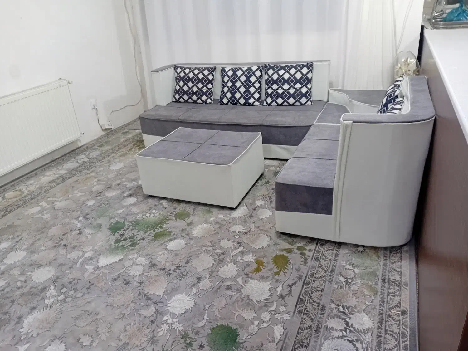 مبل ال ۵ نفره|مبلمان خانگی و میز عسلی|جوانرود, |دیوار