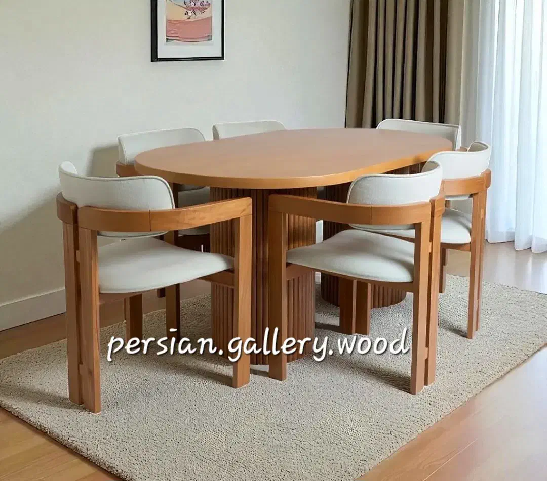 فرانکلین میز ناهارخوری کالرین آرت|میز و صندلی غذاخوری|تهران, سردارجنگل|دیوار