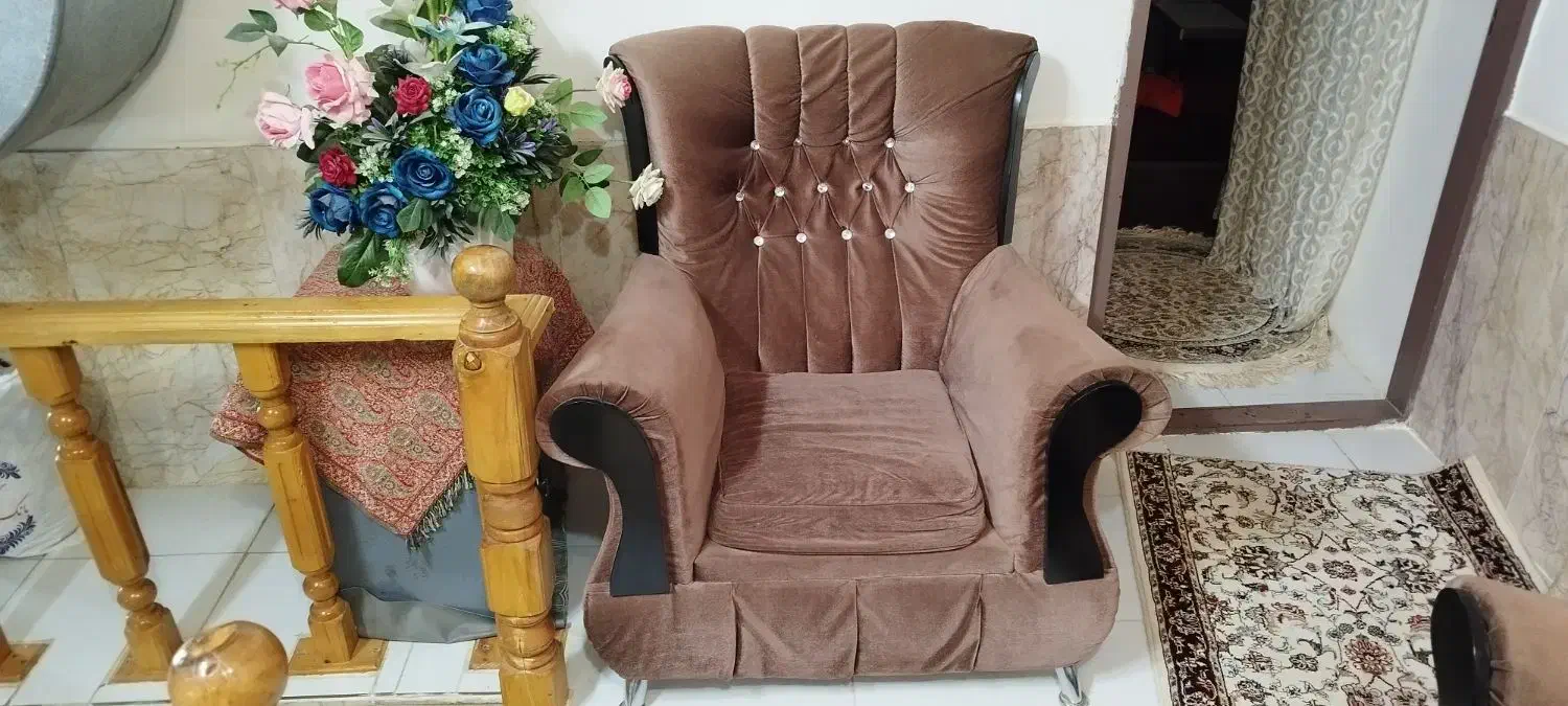 مبلمان راحتی ۷نفره|مبلمان خانگی و میز عسلی|بجنورد, |دیوار