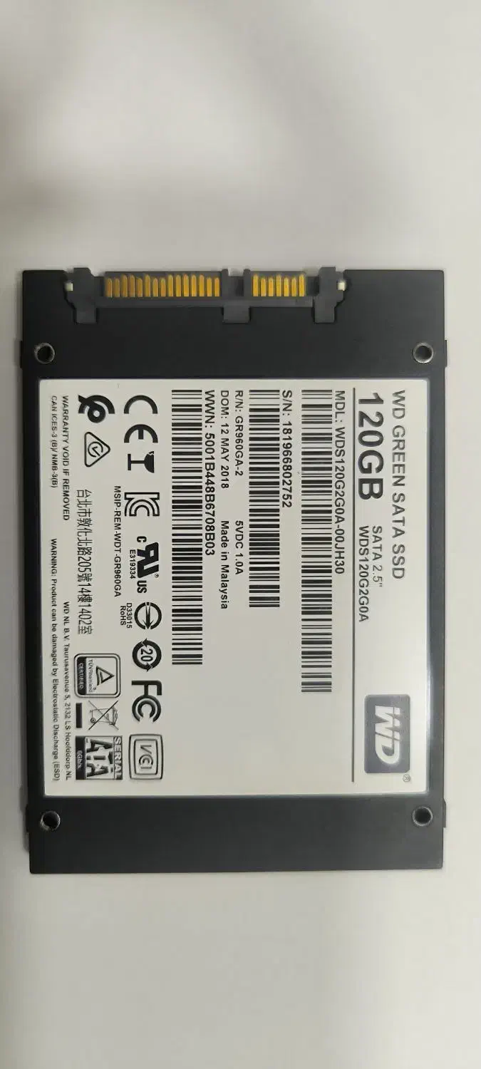 هارد ssd صدوبیست گیگ|قطعات و لوازم جانبی رایانه|هرسین, |دیوار