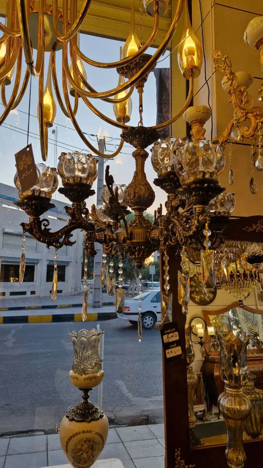 لوستر های سلطنتی جدید شیک|لوستر و چراغ آویز|قم, حنیف نژاد|دیوار