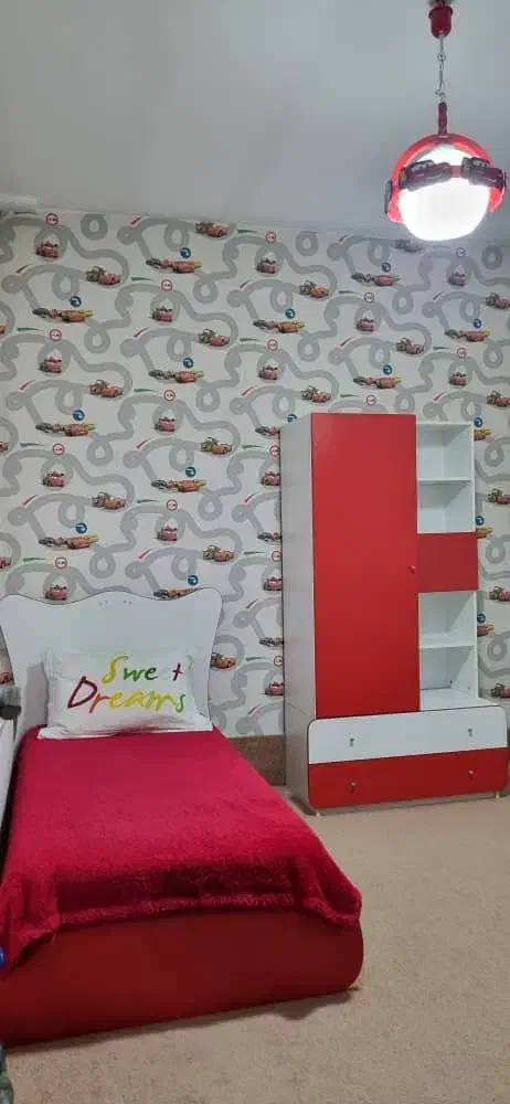 تخت و کمد کودک و نوجوان|تخت و سرویس خواب|بیجار, |دیوار