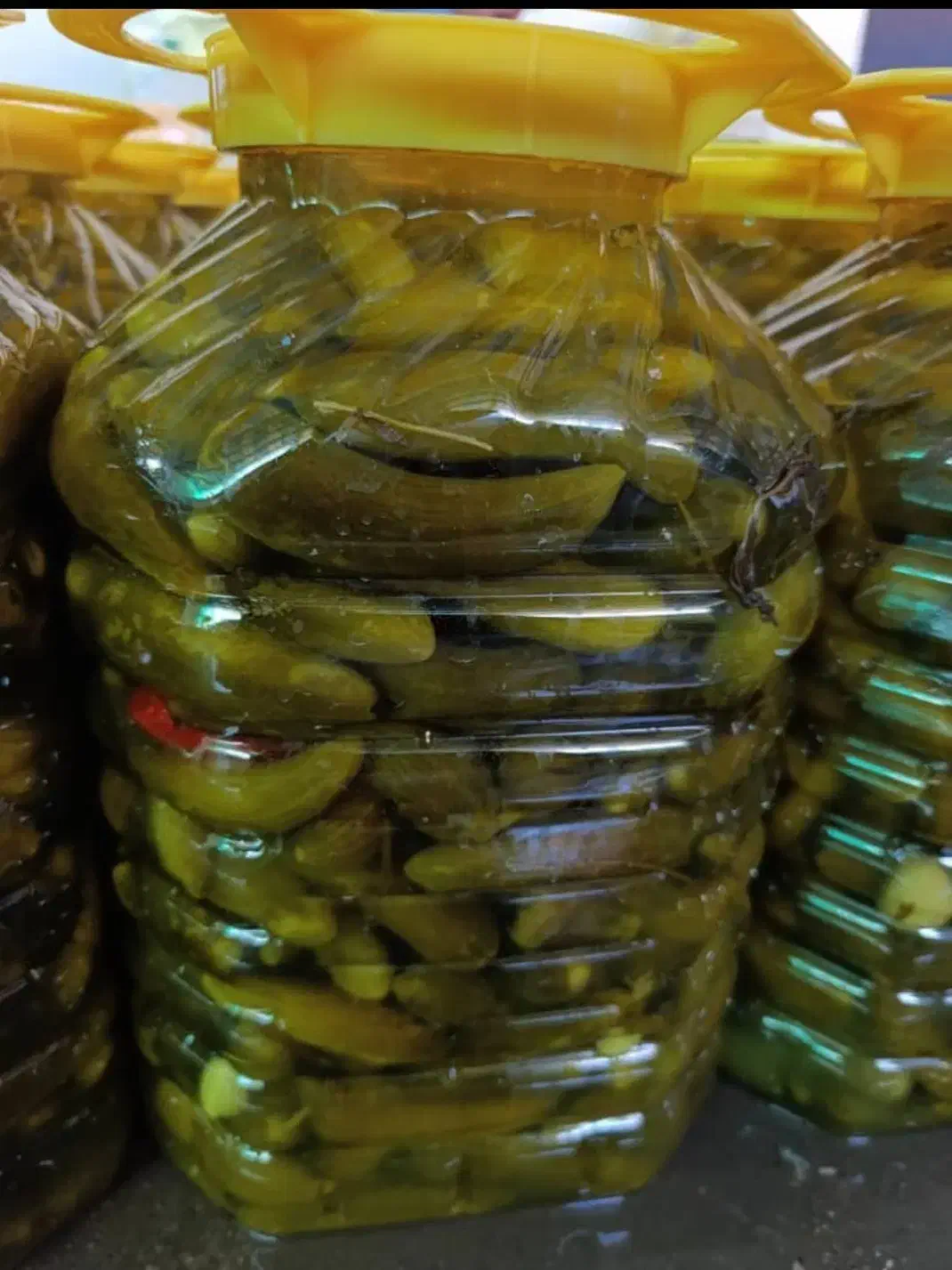 فروش خیار شور حلب، فله، بسته بندی|خوردنی و آشامیدنی|شیراز, کلاهدوز|دیوار