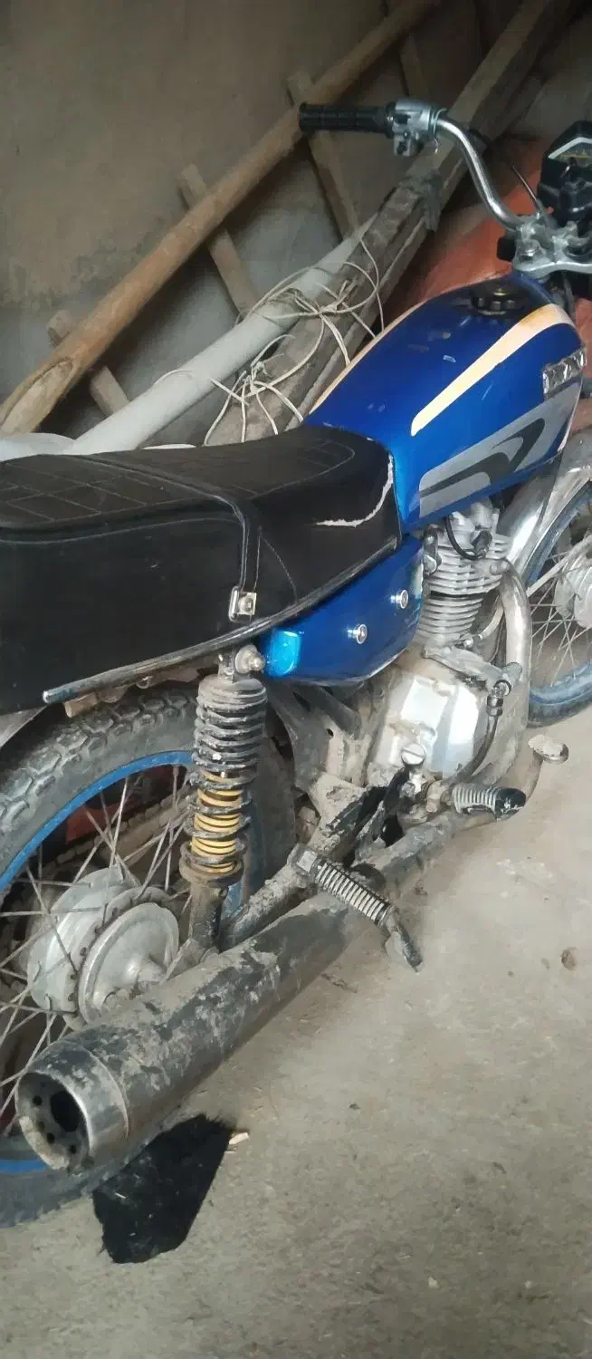 موتور 125کویرمزایده|موتورسیکلت|گنبد کاووس, |دیوار