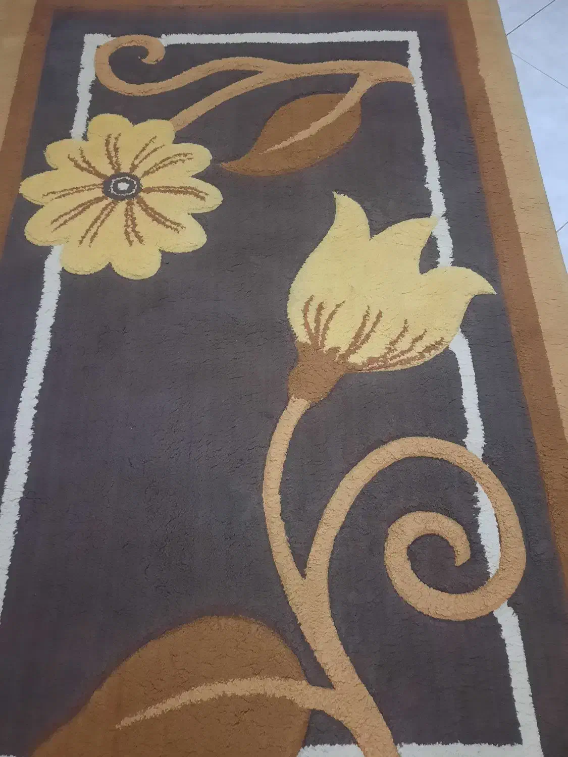 گلیم فرش چهار متری در حدنونو فقط ۱۳۵۰ شسته|فرش|تهران, سجاد|دیوار