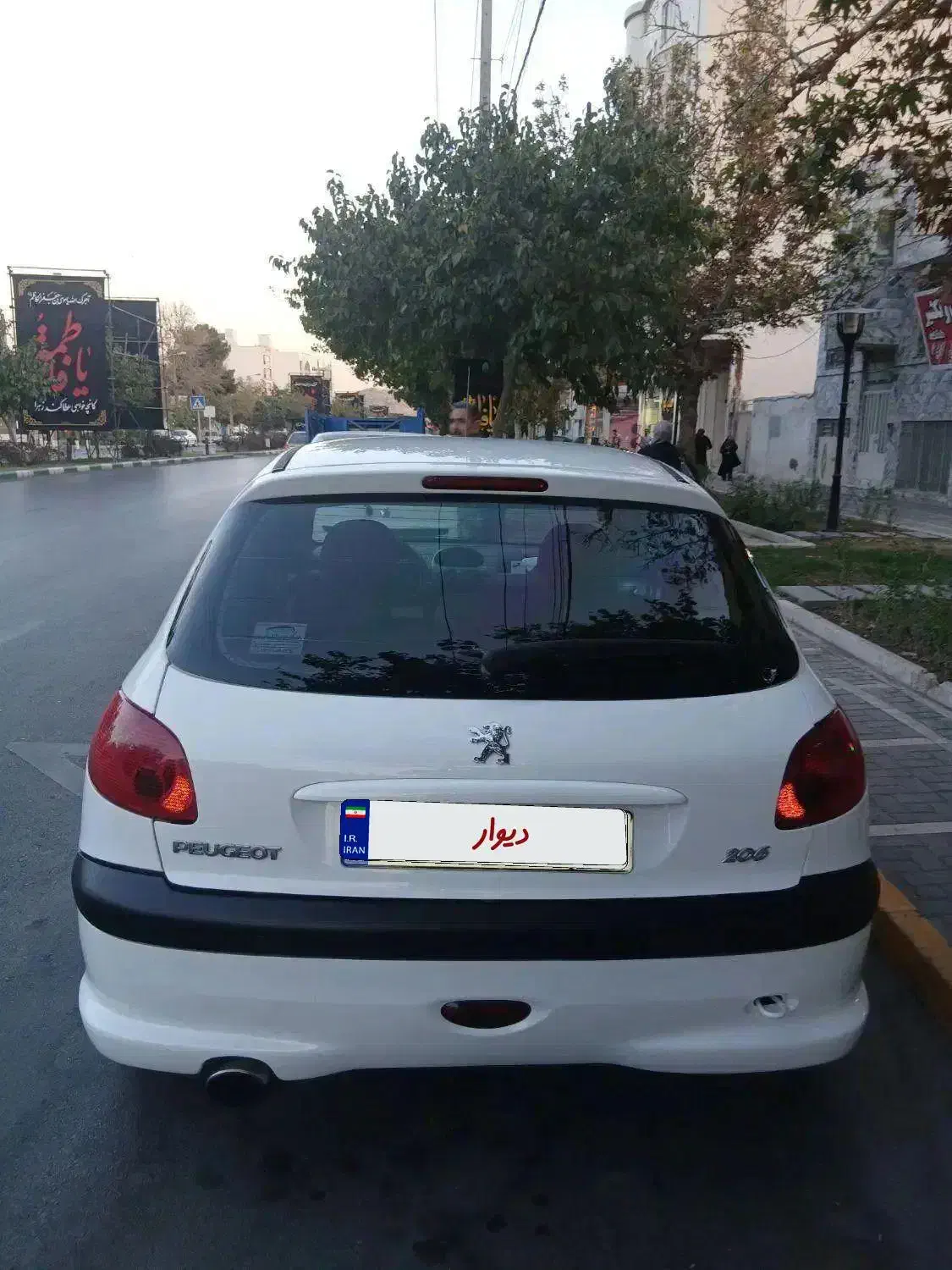 206 تیپ 5 مدل 95|خودرو سواری و وانت|مشهد, حجت|دیوار