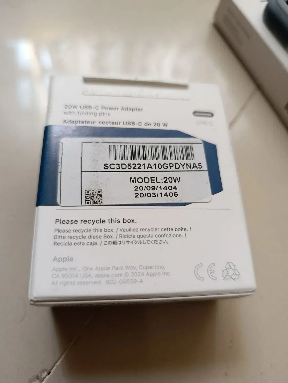 آداپتور اصلی آیفون(اپل)|لوازم جانبی موبایل و تبلت|خمینی‌شهر, |دیوار