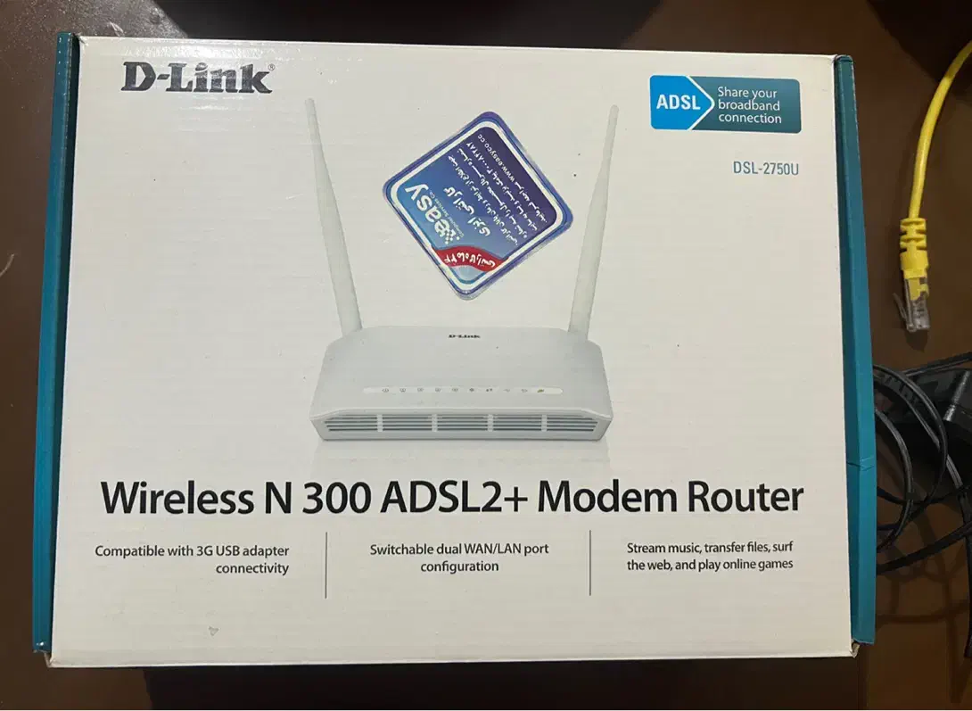 مودم adsl Dlink 2750U|مودم و تجهیزات شبکه|تهران, شهرک نفت|دیوار