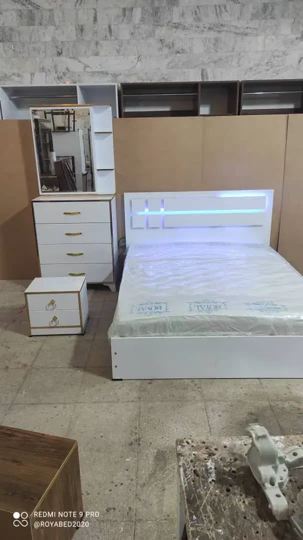 تخت خواب دو نفره پازلی //تولیدی انواع سرویس خواب|تخت و سرویس خواب|خمینی‌شهر, |دیوار