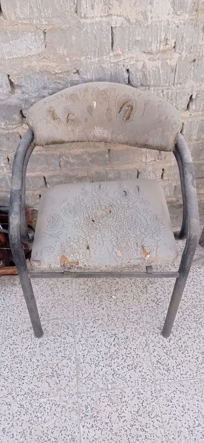 صندلی فلزی|صندلی و نیمکت|مشهد, کوی المهدی|دیوار