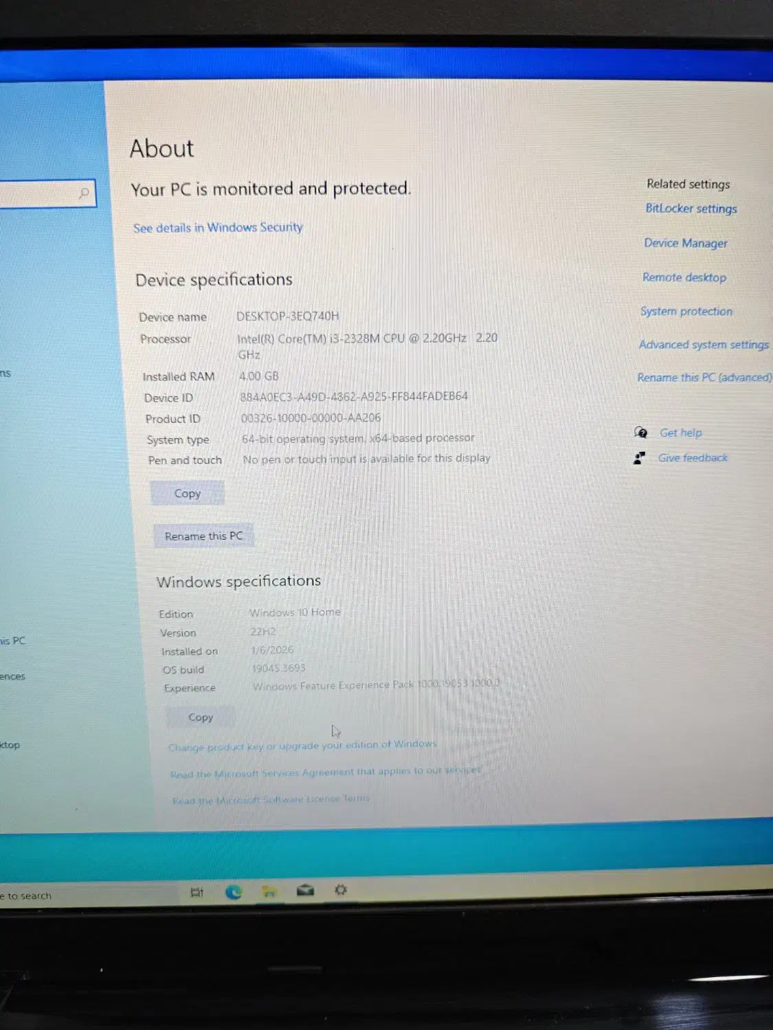 لپ تاپ prime نسل ۲۳۲۸M پردازنده i3|رایانه همراه|زاهدان, |دیوار