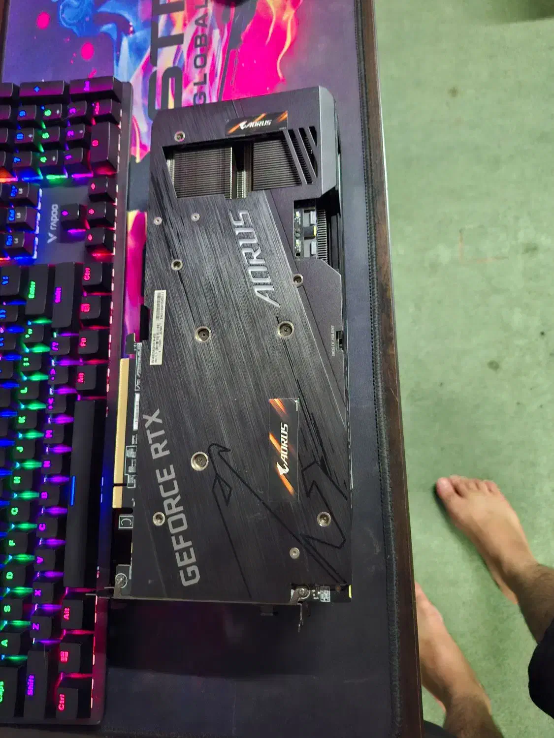 گرافیک ۳۰۷۰ Aorus|قطعات و لوازم جانبی رایانه|شاهینشهر, فیض|دیوار