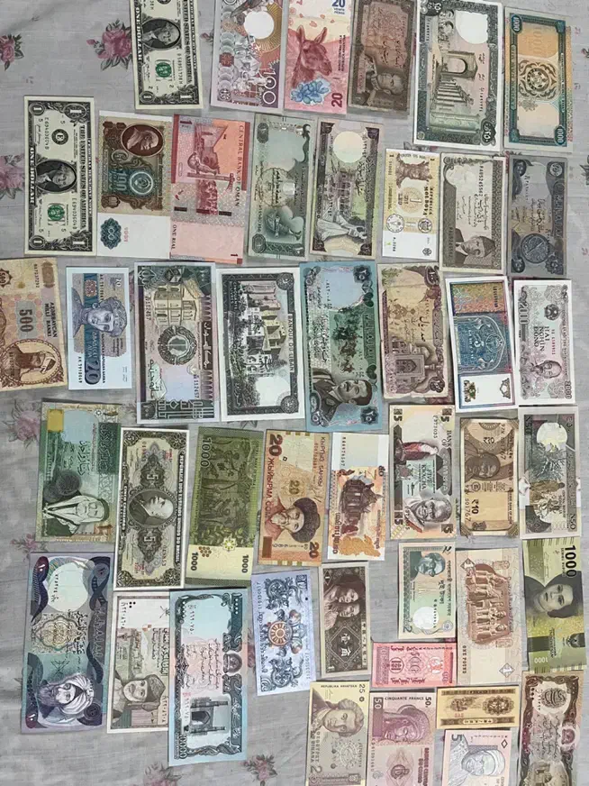 اسکناس خارجی|کلکسیون سکه، تمبر، اسکناس|مشهد, طلاب|دیوار