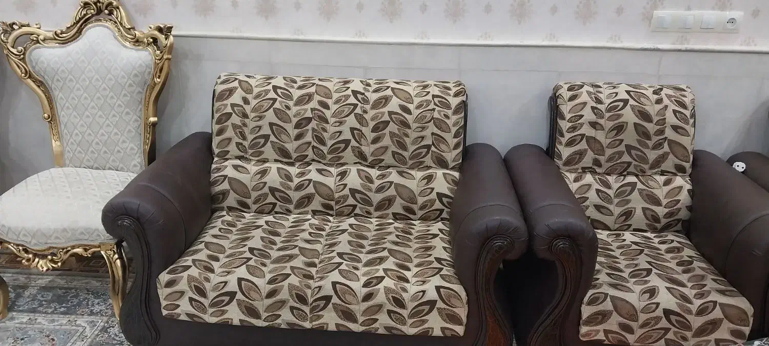 مبل راحتی هفت نفره|مبلمان خانگی و میز عسلی|درگزین, |دیوار