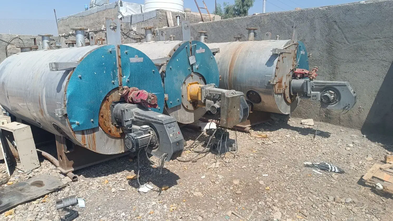 دیگ بخار|ماشین‌آلات صنعتی|شیراز, گچی|دیوار