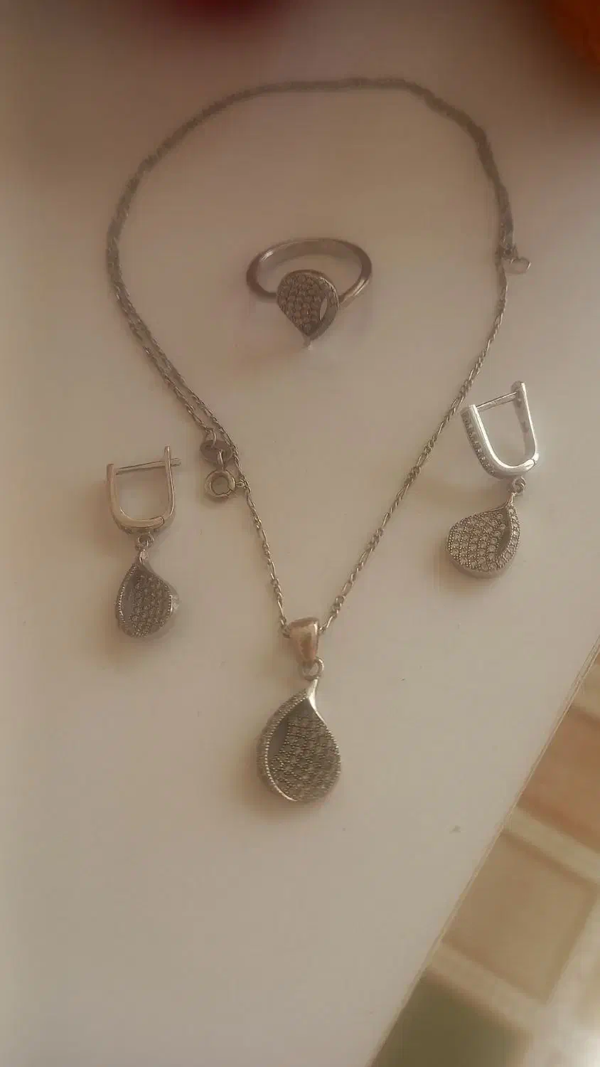 نیم ست نقره|جواهرات|اصفهان, میرعماد|دیوار