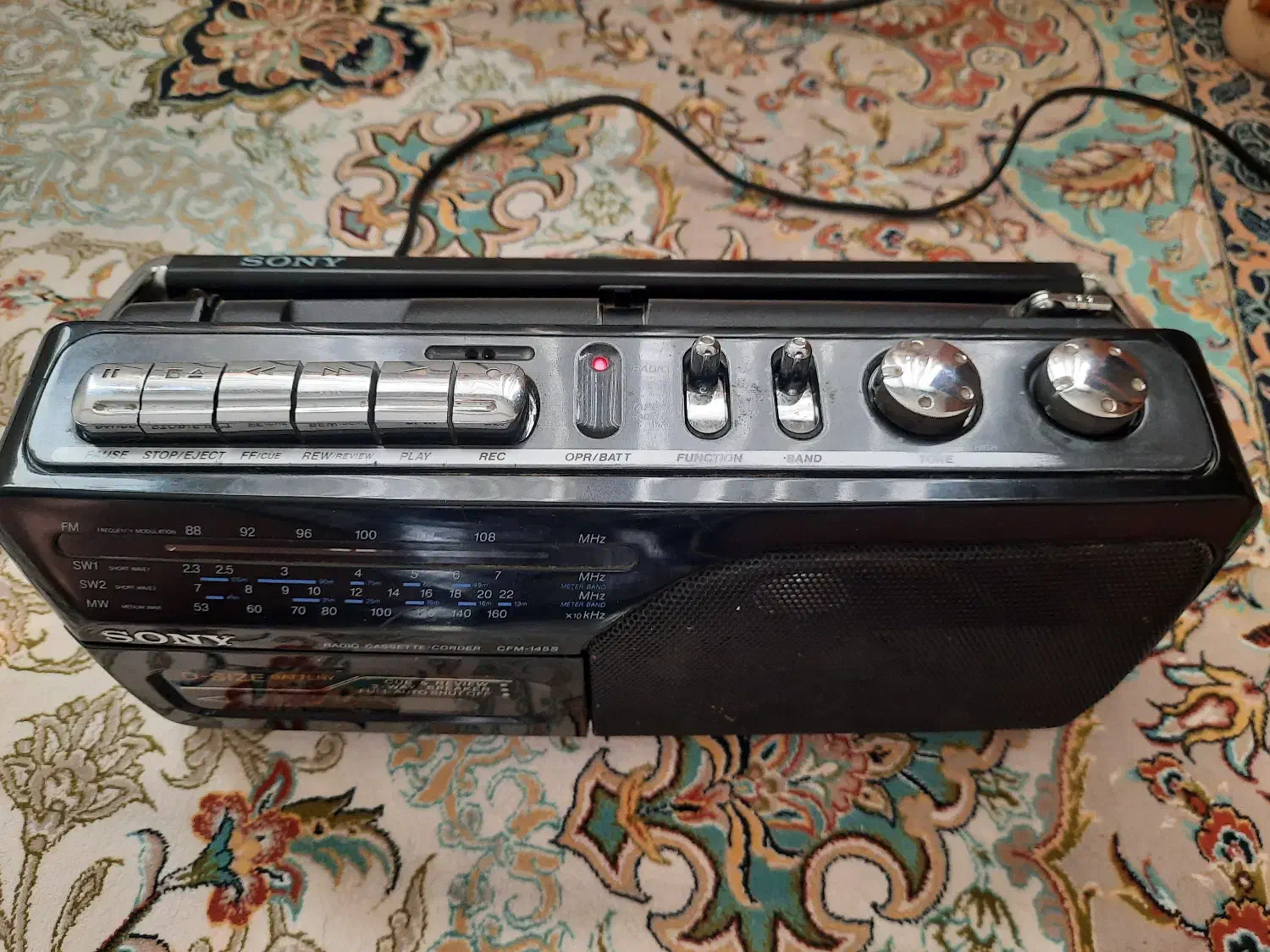 رادیو ضبط سونی مدل SONY CFM-1455|سیستم صوتی خانگی|ایلام, |دیوار