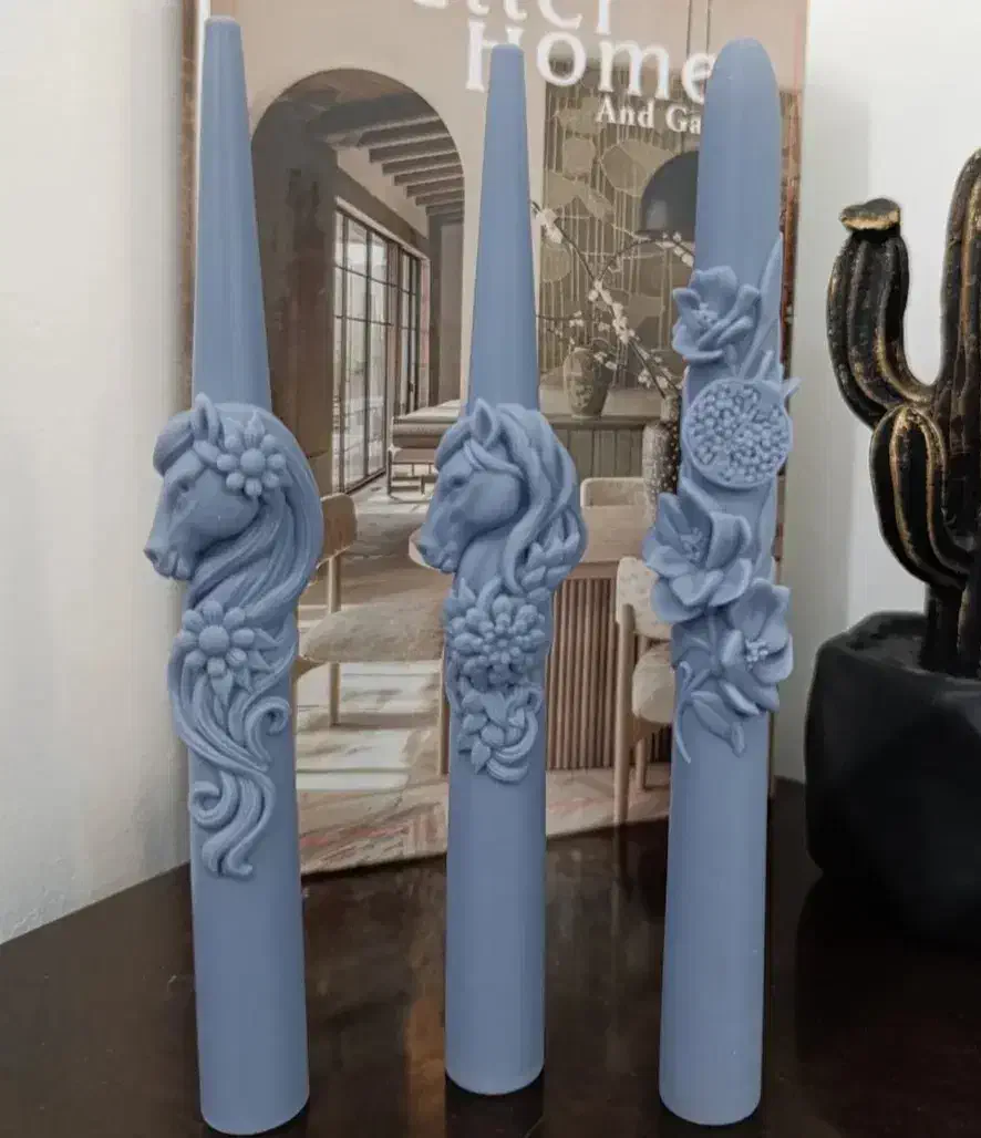 قالب سیلیکونی شمع|صنایع دستی و سایر لوازم تزئینی|نوشین شهر, |دیوار