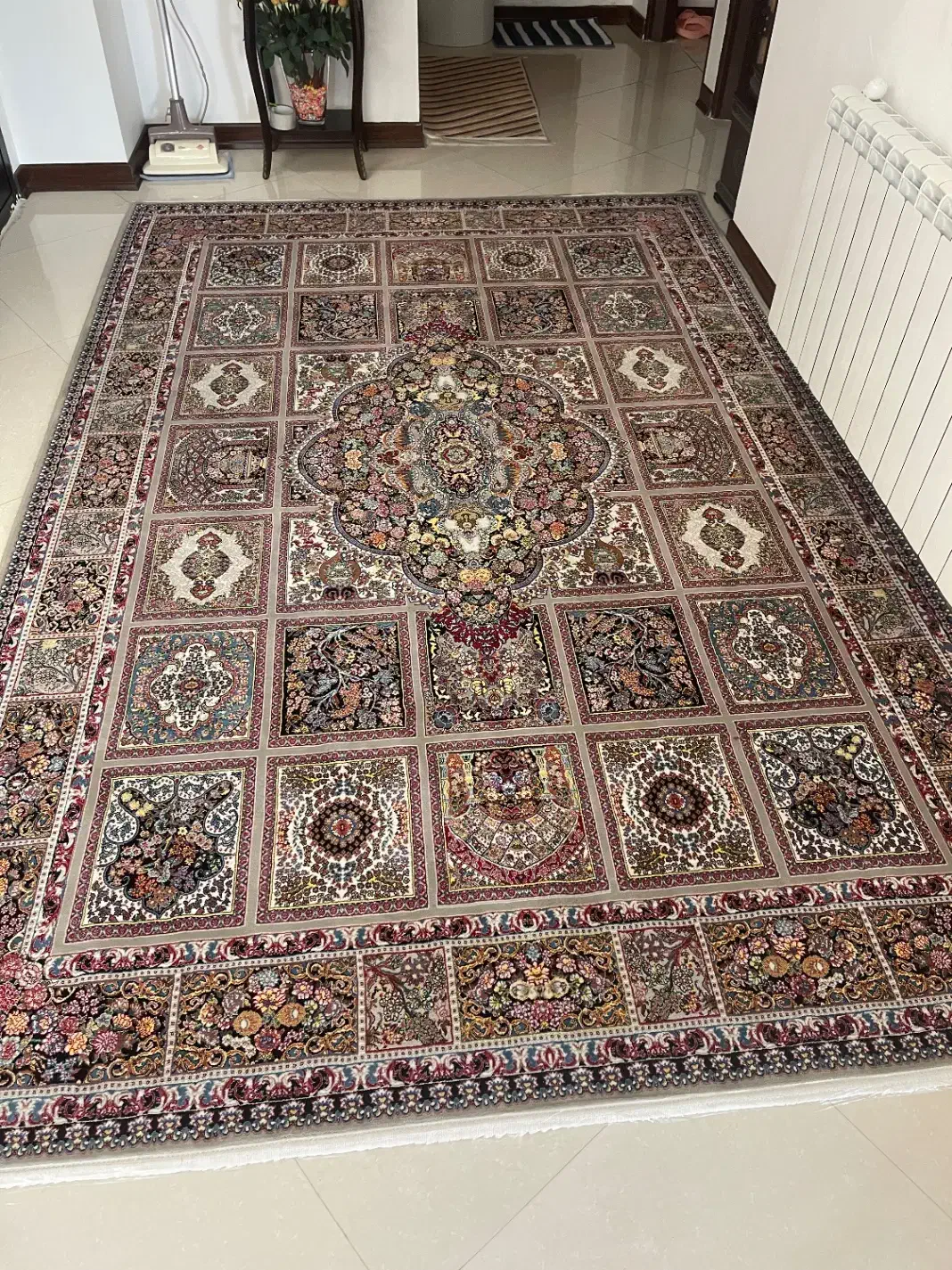 فرش ۶ متری|فرش|ساری, |دیوار