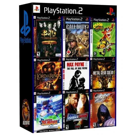 پک سیدی بازی هایه PS2|کنسول، بازی ویدئویی و آنلاین|رشت, جانبازان|دیوار